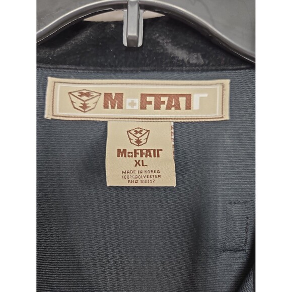 Vintage M+FFATT 2 Piece Suit Set Black Faux Suede Jacket Carpenter Pants XL Y2K - Picture 7 of 12